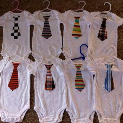 Tie shirts/ onesies 