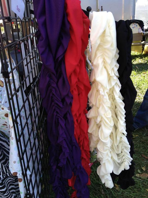 Ruffle Scarves