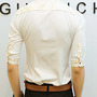 New Fashion Slim Half Sleeves Causal Shirts 907SJ-061-58-White-2