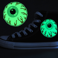 Harajuku eye eyeball female canvas shoes tide - Thumbnail 3