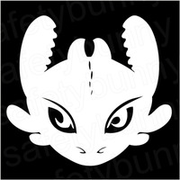 Toothless Decal - Thumbnail 1
