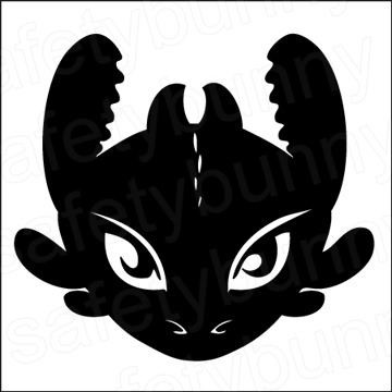 Toothless Decal