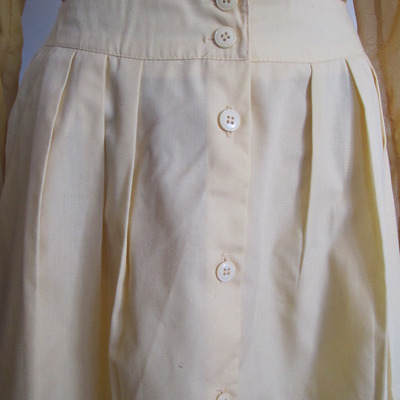 Vintage yellow skirt 