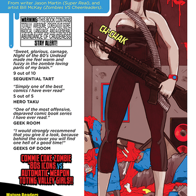 Night of the 80's undead tpb