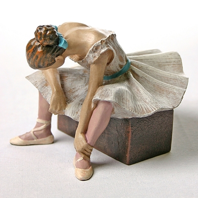 Attente the waiting ballerina sculpture 1882 by degas de02 - Thumbnail 2