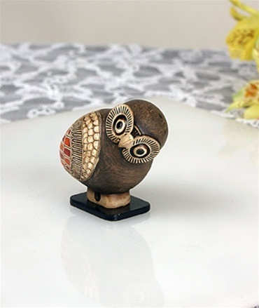 Greek Owl Miniature Statue GRE03
