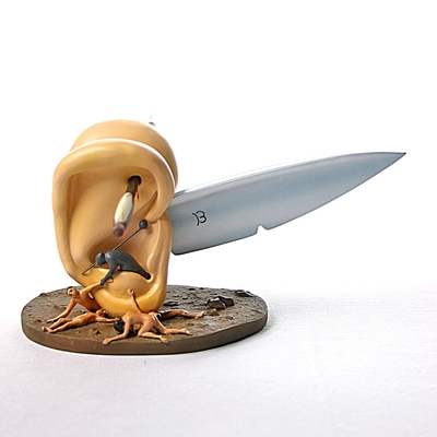 Ears with knife and torture details by bosch jb23