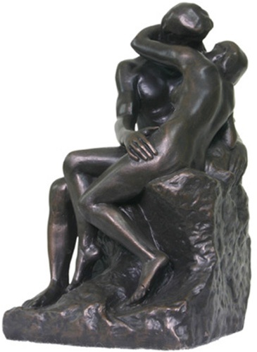 The Kiss by Auguste Rodin Bronze Finish RO12