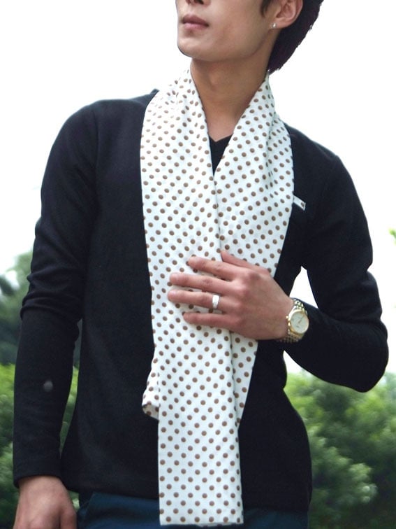 Fashion Korean Style Slim Long Sleeves Causal Shirts 907SJ-T59-48-Black