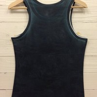 Men's New Fashion 3 Wolves Bark Moon Print Sleeveless Vest Unisex Vintage Summer Fashion Tank Tops 4 Sizes - Thumbnail 1