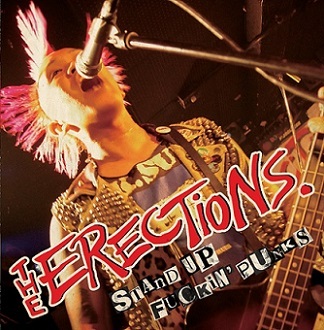 The Erections - Stand Up 7" Blue