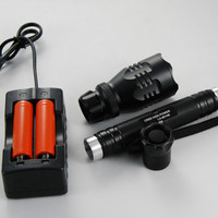 Loongsun Long Range Rechargeable Q5 LED Flashlight 8014B - Thumbnail 2