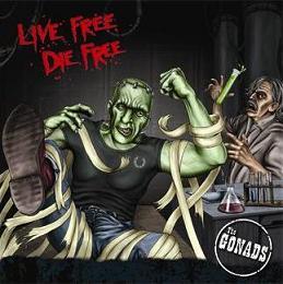 The Gonads -Live Free, Die Free Double 12"