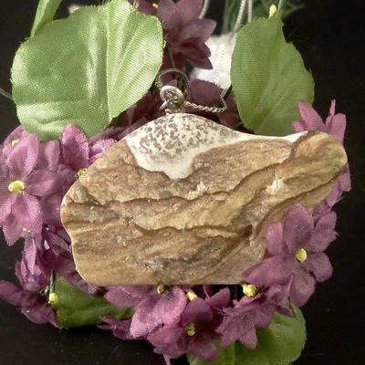 Picture jasper necklace