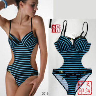  sexy monokini striped swimsuit swimwear one piece 