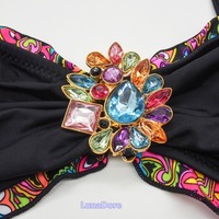 Lady Bikini SET Push-up Padded Bra Swimsuit - Thumbnail 4