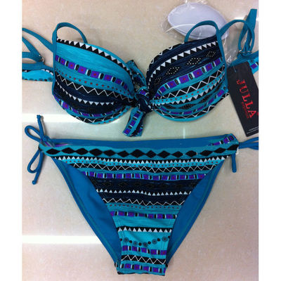 Bikini sexy push-up padded bra swimsuit 3 colors