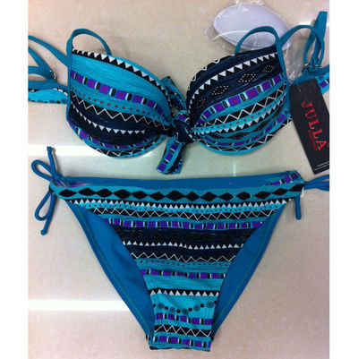 Bikini sexy push-up padded bra swimsuit 3 colors