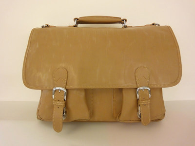 Toon Cowboy Leather Messenger