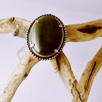 Jade Necklace Pin Brooch - Thumbnail 2