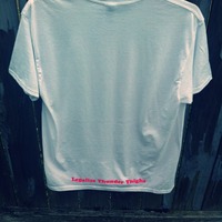 T-Shirt - Pink - Nosh Silhouette  - Thumbnail 2