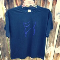 T-Shirt - Purple - Nosh Silhouette  - Thumbnail 2