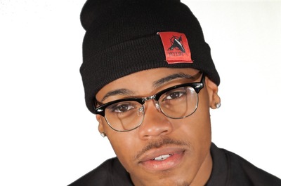 Black beanie hat 