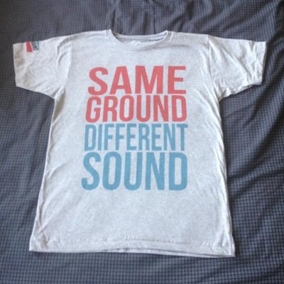 T-shirt: same ground, different sound
