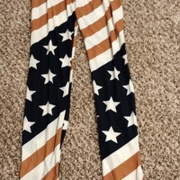 American Flag Tights - Thumbnail 1