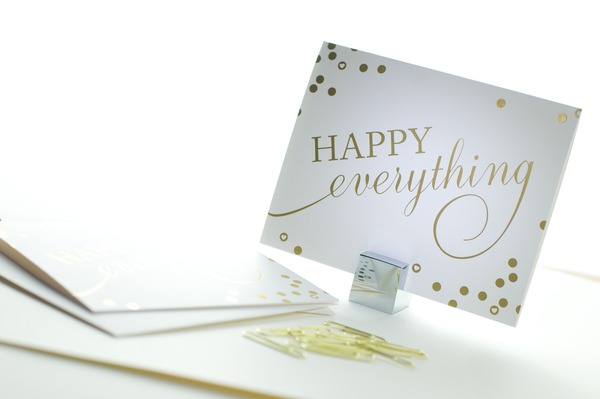 Happy Everything Gold Foil Set (5 cards)