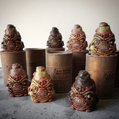 Buddy dung in a barrel