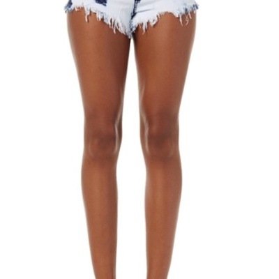 High waist american shorts