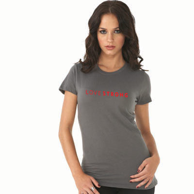 Women's siab apparel "lovestrong" logo shirt