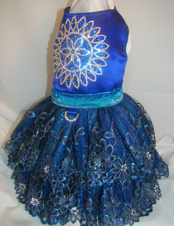 Star Sapphire, Ocean of Dreams Couture Dog Dress