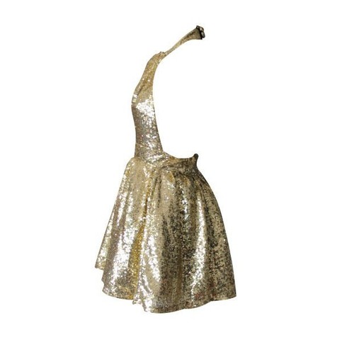 Gold sequin Desperate Scousewives party dress