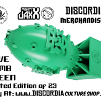LOVE BOMB Green - a Discordia Merchandising Exclusive - Thumbnail 3