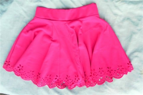 High waist large swing sun umbrella skirt