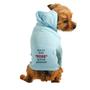 Dog Light Blue Hoodie - What the Fork is for Dinner? - Thumbnail 1