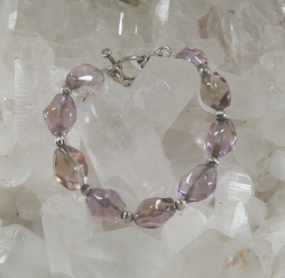 Ametrine Nugget Bracelet
