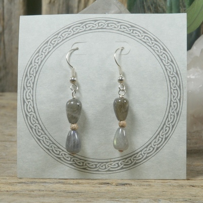 Labradorite earrings - Thumbnail 3