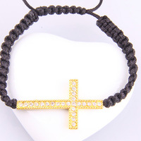 Cross Friendship Bracelet - Thumbnail 1