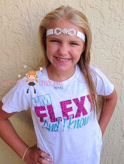 White rhinestone center headband/perfect photo prop/newborns/kids