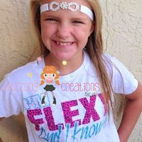 White Rhinestone Center Headband/Perfect Photo Prop/Newborns/Kids - Thumbnail 2