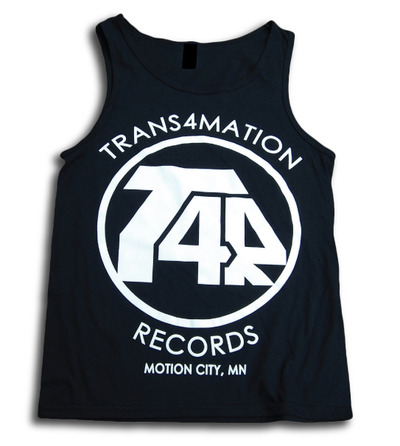 T4R LOGO TANK TOP