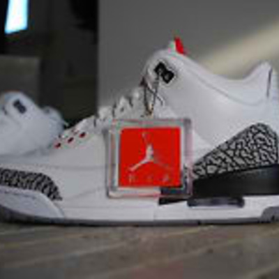 Jordan retro 3 white cement
