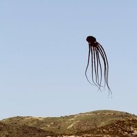 Octopus Kite Starter Kit (black) - Thumbnail 3