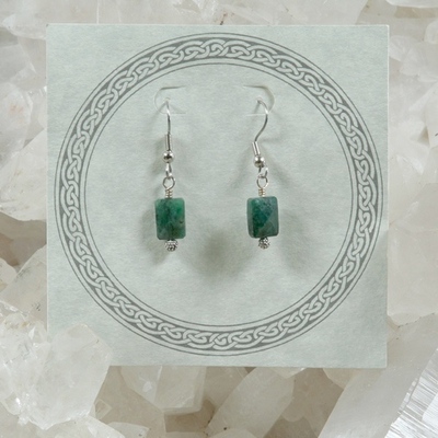 Emerald earrings - Thumbnail 5