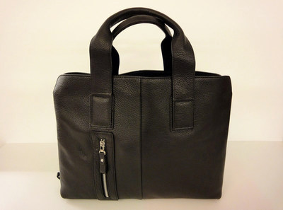 Nero Zip Around Leather Bag