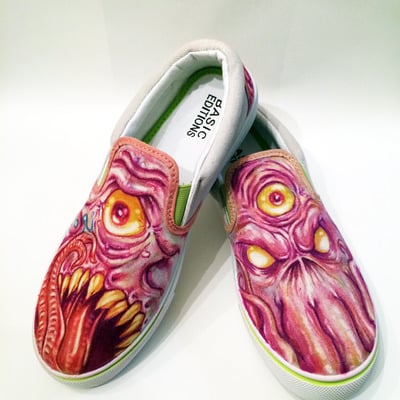Custom cthullhu shoes