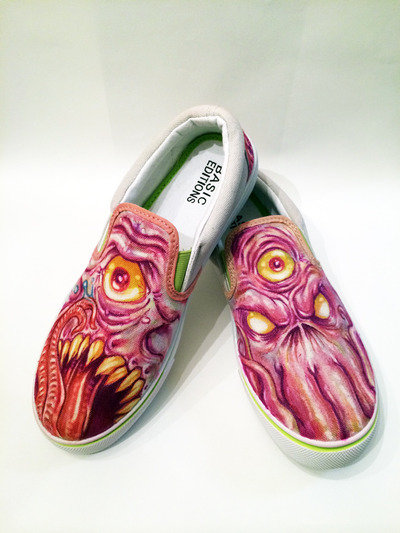 Custom Cthullhu Shoes